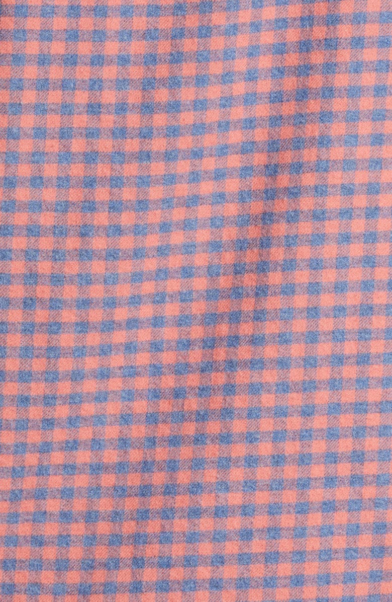 Faherty Stretch Seaview Check Flannel Button-Up Shirt, Alternate, color, 