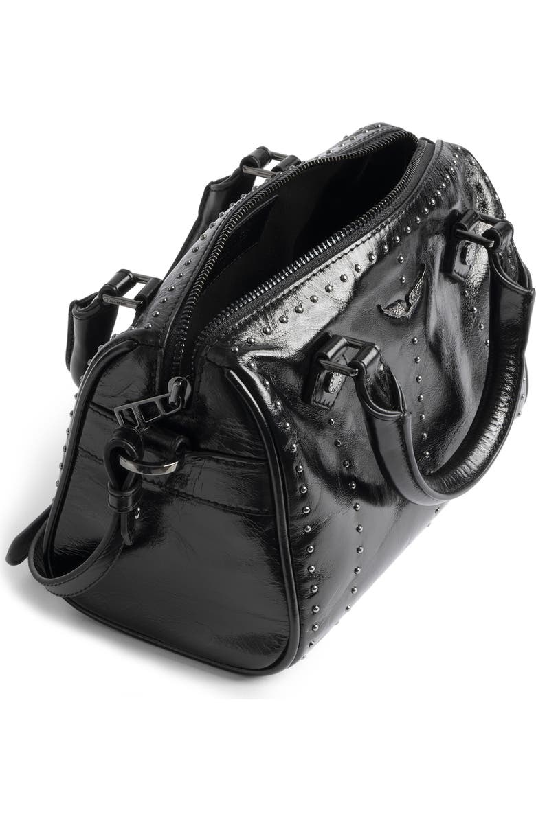 Zadig & Voltaire Extra Small Sunny Vibe Stud Bag, Alternate, color, Black