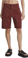 rag & bone Kai Cotton Twill Shorts