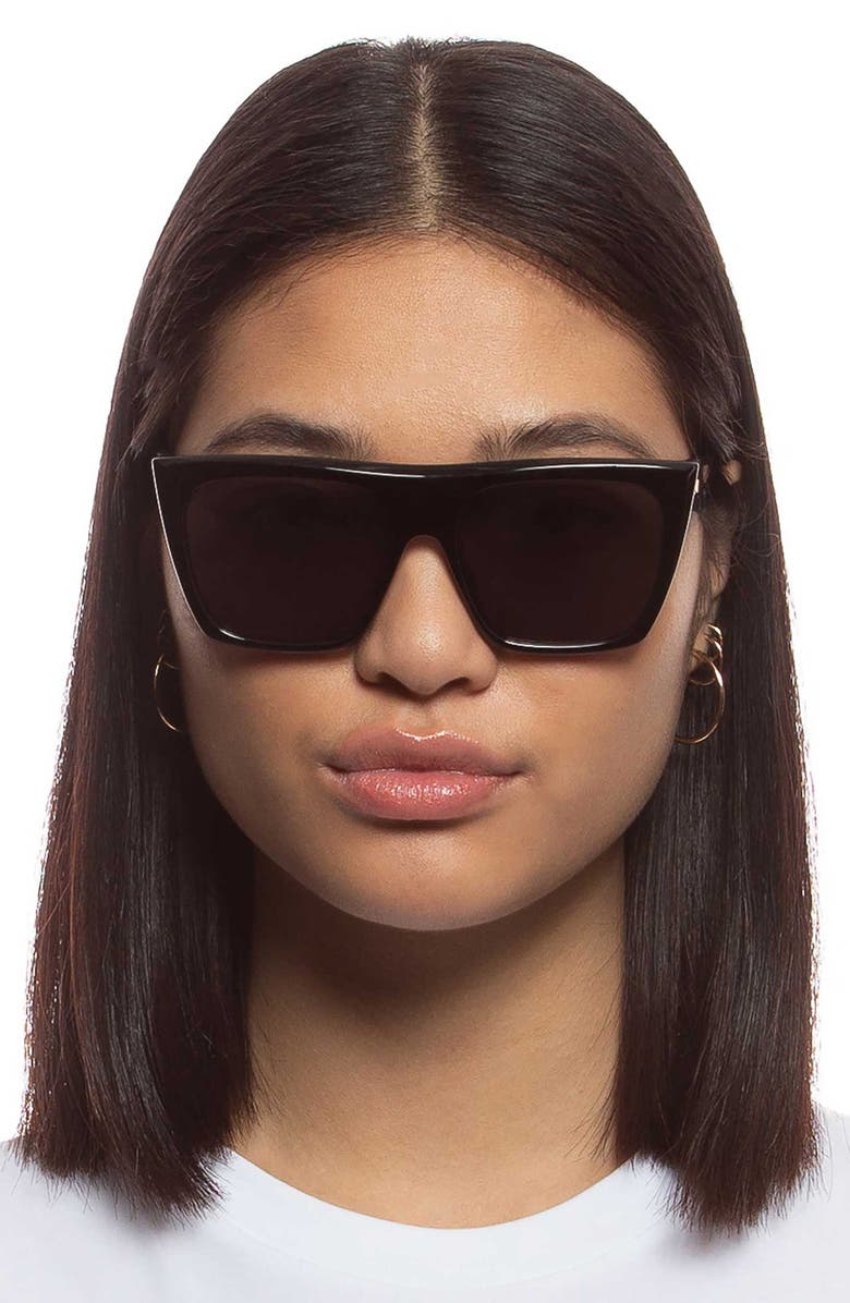 Le Specs The Thirst 58mm Gradient Square Sunglasses, Alternate, color,