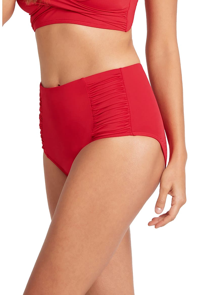 Bikini Bottoms, Alternate, color, RED
