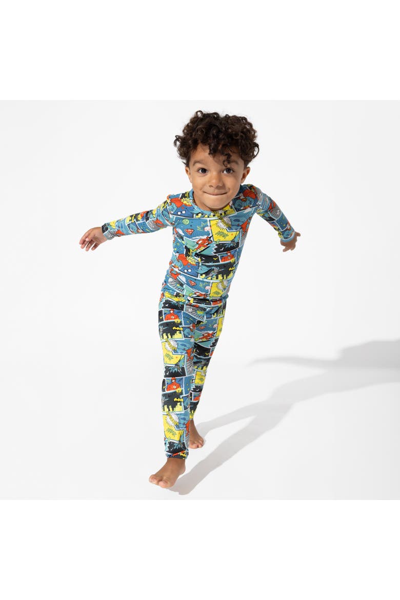Kids' Justice League Heroes Set of 2 Piece Pajamas, Alternate, color, Justice League Heroes