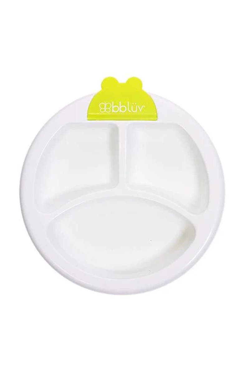 bbluv Plato Warm Feeding Plate, Main, color, Lime