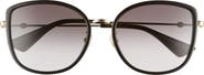 Gucci 56mm Gradient Cat Eye Sunglasses