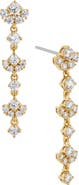 Nadri Cubic Zirconia Linear Drop Earrings