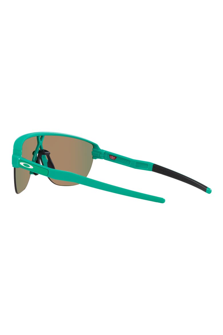 Corridor 42mm Semirimless Prizm™ Shield Sunglasses, Alternate, color, RUBY