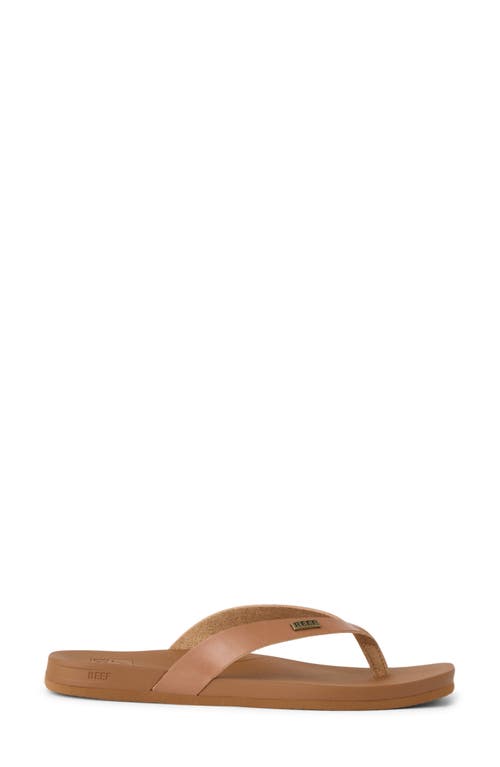Reef Cushion Lune Flip Flop In Brown