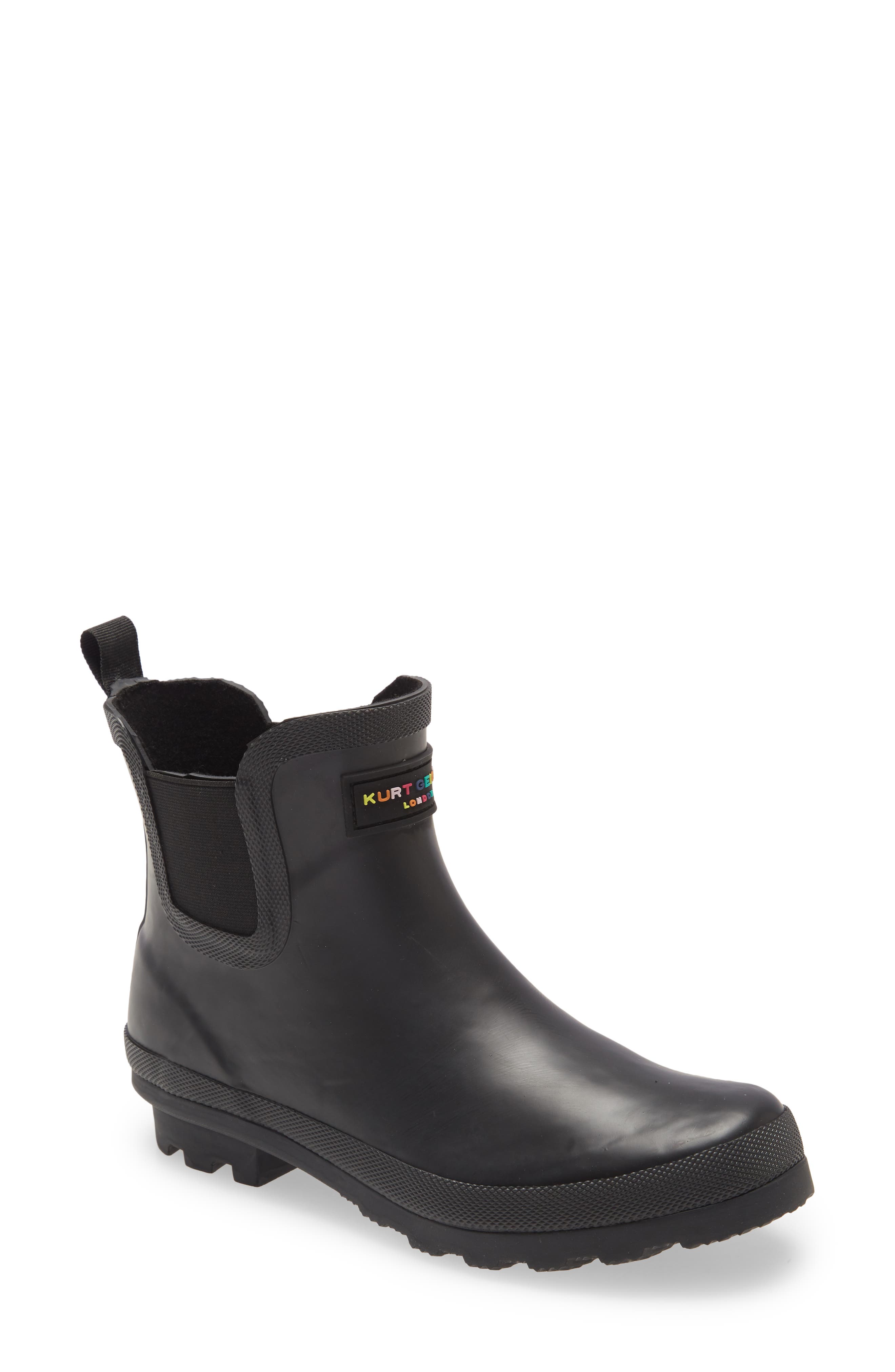 Kurt Geiger London Sleet Chelsea Rain Boot, Main, color, 