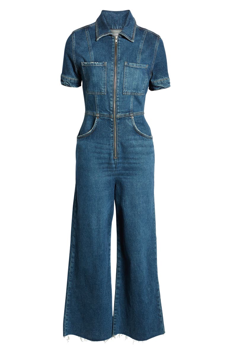 Reformation Georgia Jumpsuit, Alternate, color, 