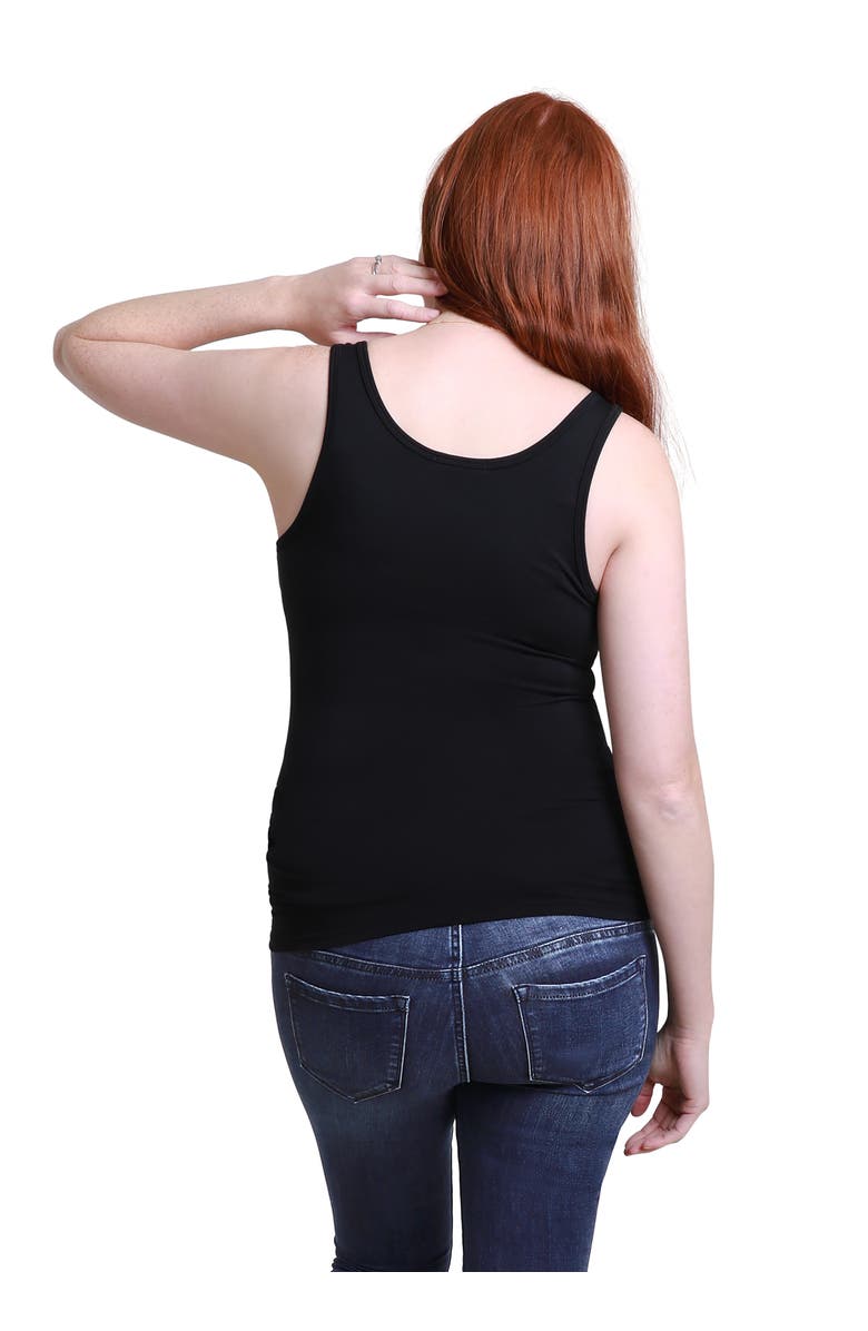 Ingrid & Isabel Maternity Scoop Neck Tank, Alternate, color, 