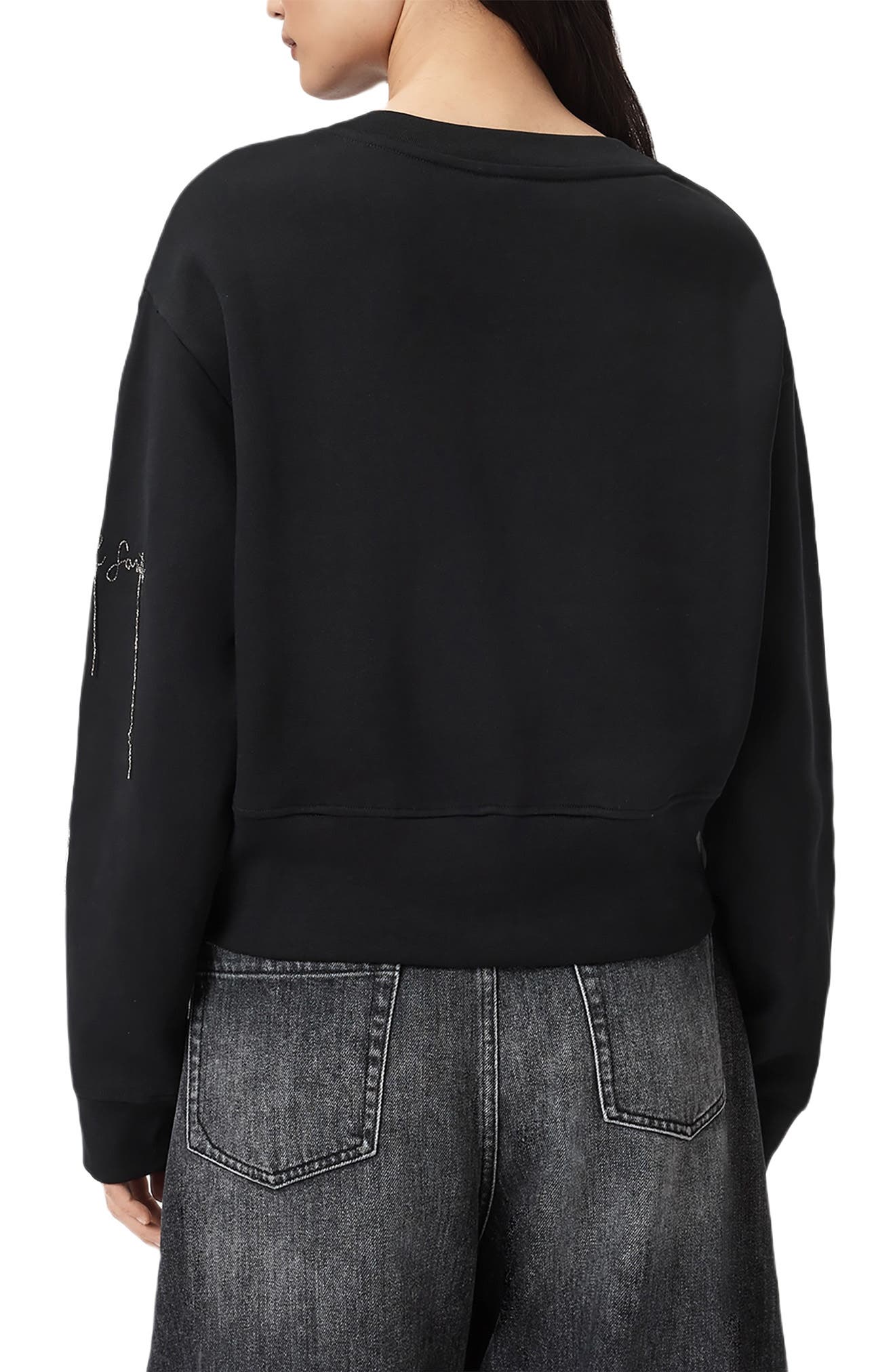 Logo Embroidery Sweatshirt - image 2