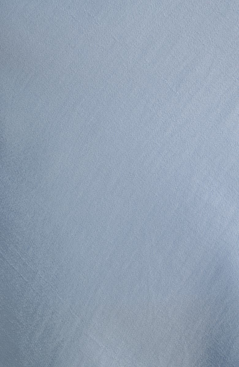 MANGO Azur Strapless Crop Top, Alternate, color, Lt-Pastel Blue