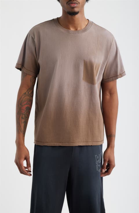 Core Distressed Cotton Jersey T-Shirt