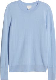Caslon® Merino Wool Blend Crewneck Sweater