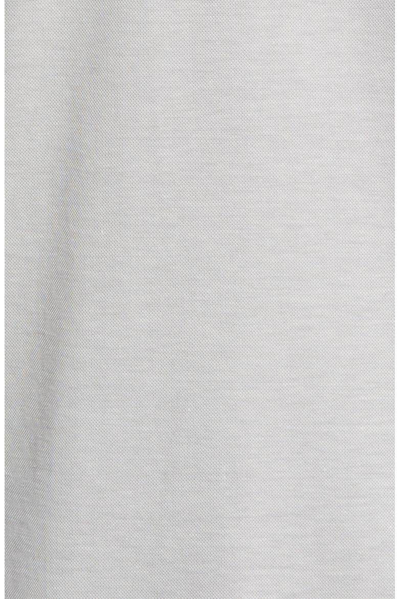 Yeah Yeah Bay Print Cotton Blend Golf Polo, Alternate, color, HEATHER LIGHT GREY