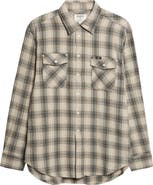 PHIPPS Workshop Plaid Flannel Button-Up Shirt