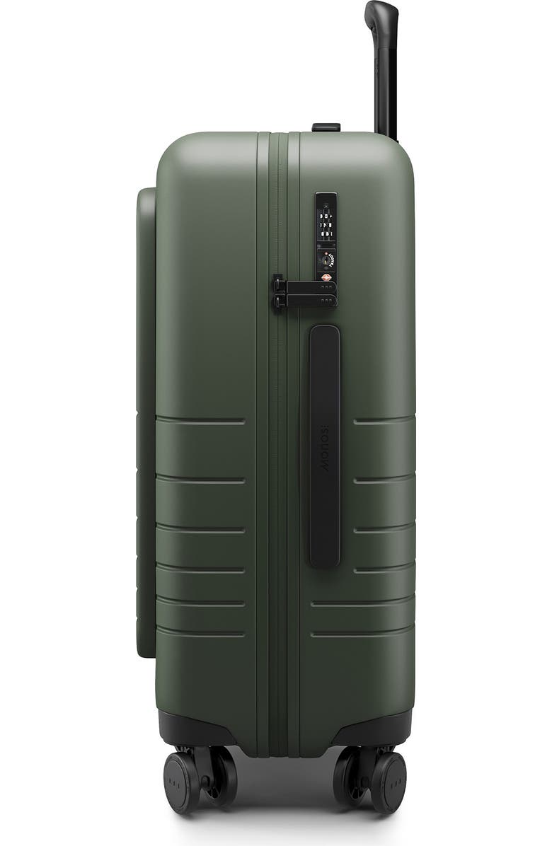 Monos 23-Inch Pro Plus Spinner Luggage, Alternate, color, Olive Green