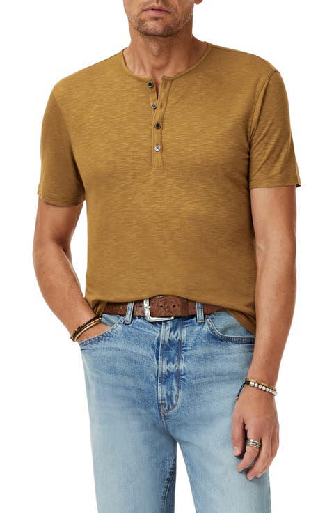 Biello Slim Fit Henley Top