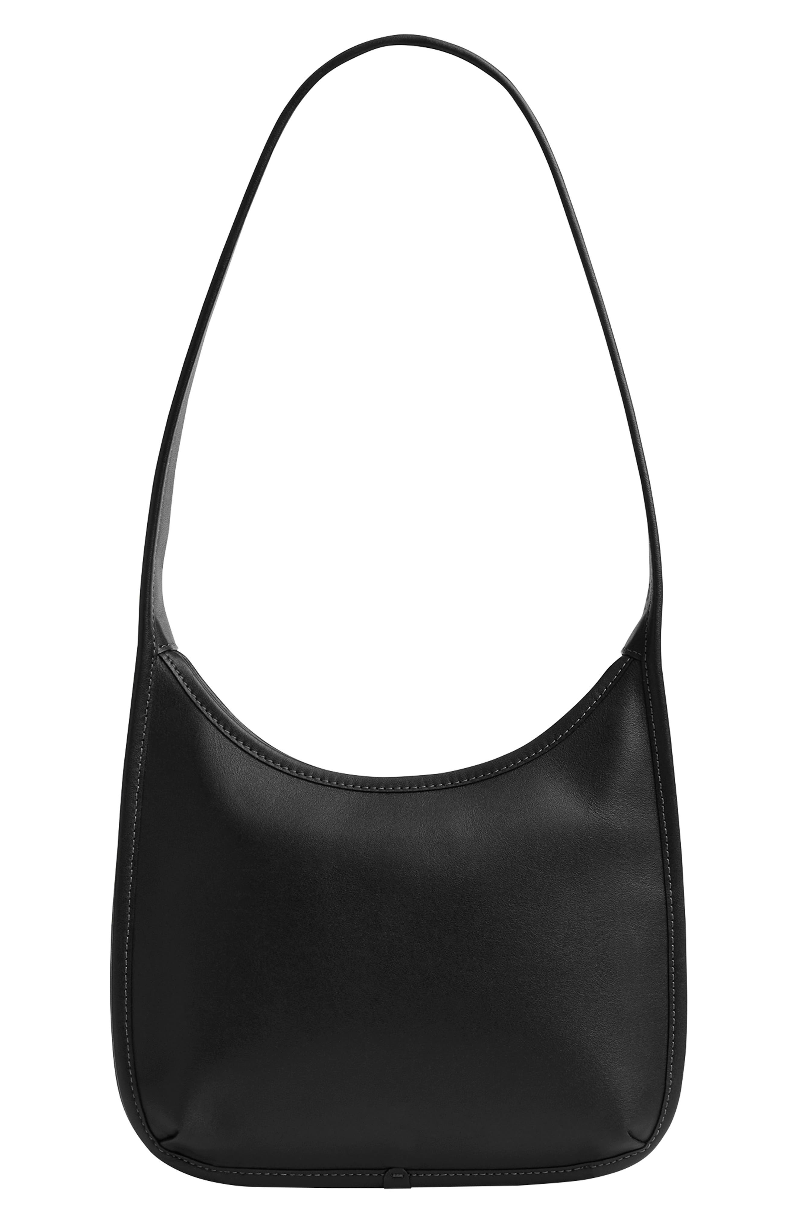 COACH The Coach Originals Glovetanned Leather Curve Zip Bag, Alternate, color, 