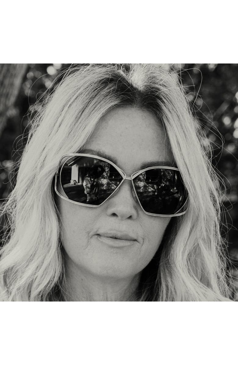 Caddis Birdcage | Polarized Sunglasses, Alternate, color, Polished Rose Gold