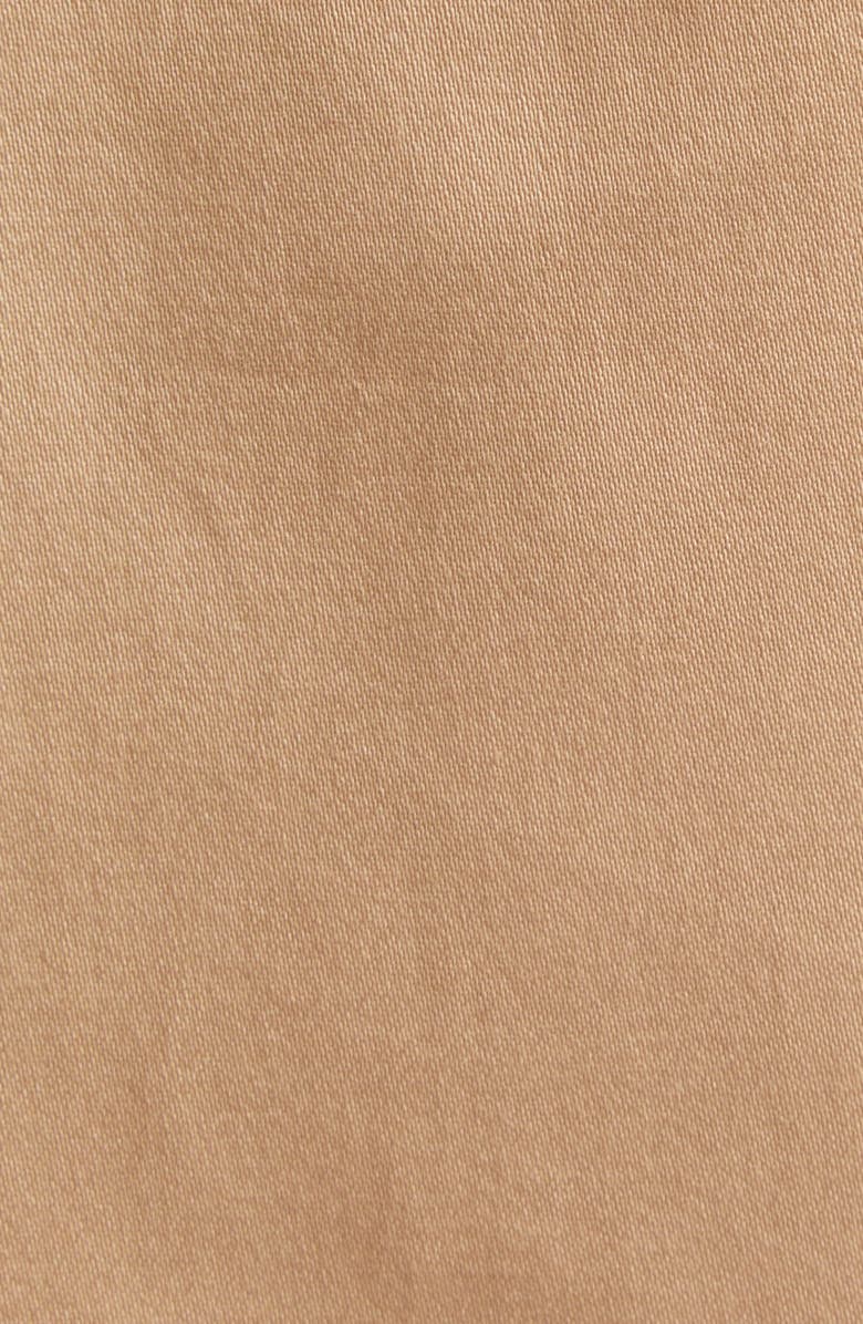 L'AGENCE Noira Military Sleeveless Stretch Cotton Shirtdress, Alternate, color, Cappuccino