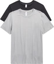 90 DEGREE BY REFLEX 2-Pack Supersoft Everyday Crewneck T-Shirts