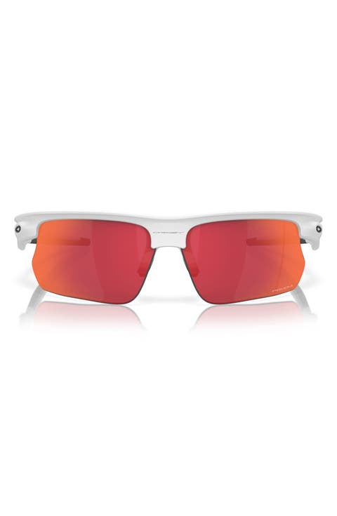Bisphaera 68mm Prizm™ Gradient Oversize Polarized Rectangular Sunglasses