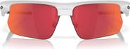 Oakley Bisphaera 68mm Prizm™ Gradient Oversize Polarized Rectangular Sunglasses