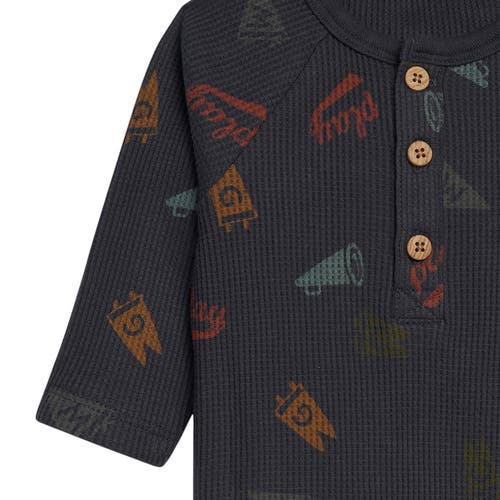Modern Moments™ By Gerber Waffle Knit Romper In Varsity