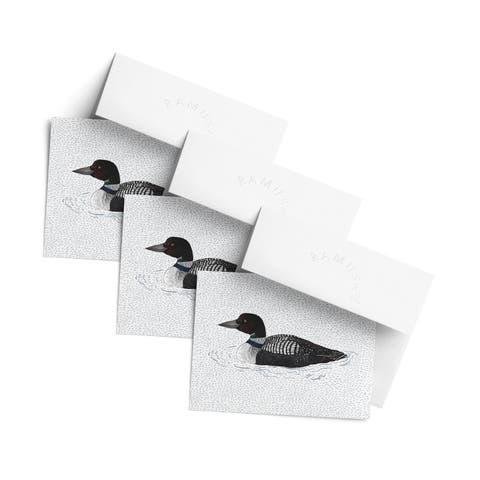 Everyday Greeting Card Pack (3ct) "Loon"
