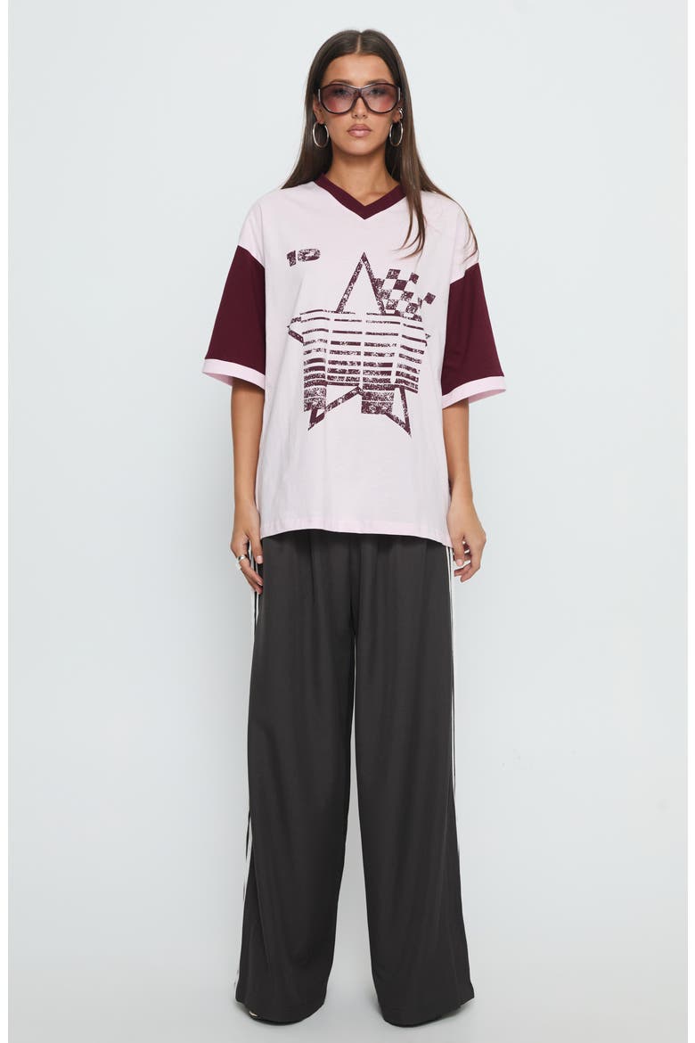Nachell Oversize Graphic T-Shirt, Alternate, color, PINK