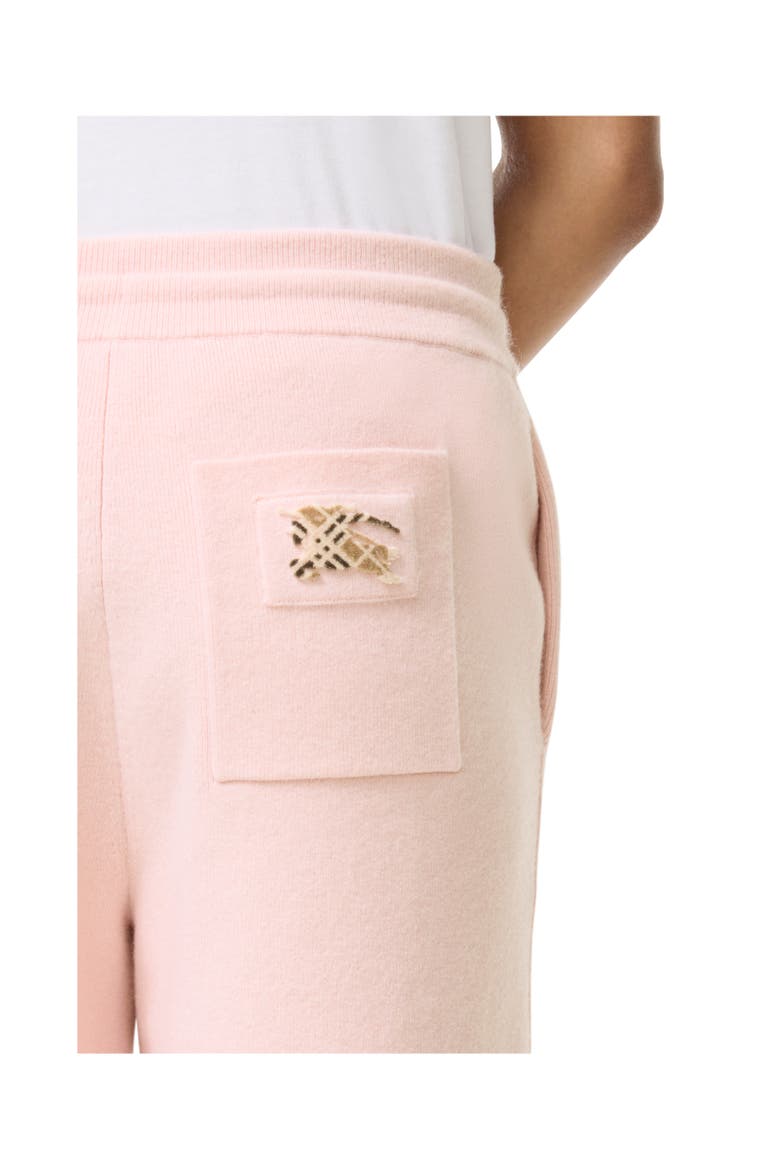 Cashmere Blend Track Pants, Alternate, color, Bouquet pink