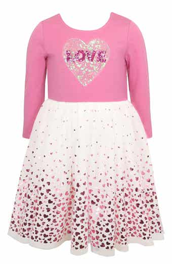 Zunie Kids' Love Sequin Tutu Dress