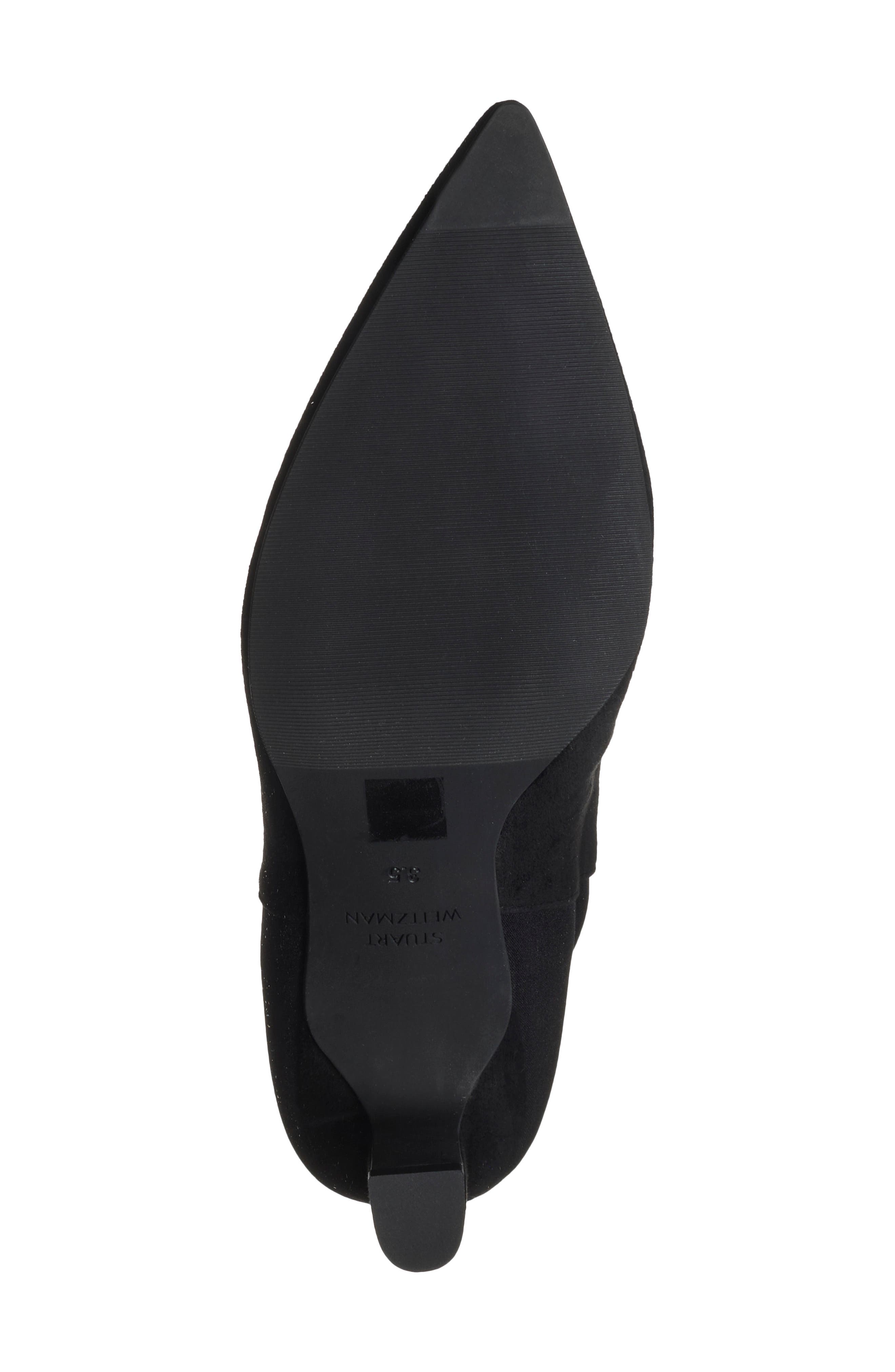Lauri 75 Bootie, Alternate, color, BLACK