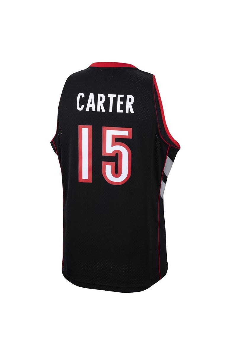 Mitchell & Ness Men's Mitchell & Ness Vince Carter Purple Toronto Raptors 1999/00 Hardwood Classics Swingman Jersey, Alternate, color, 