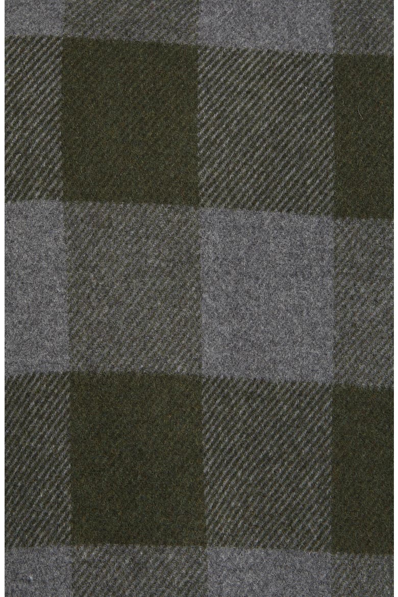 Canada Buffalo Check Snap Front Shirt, Alternate, color, DEEP FOREST