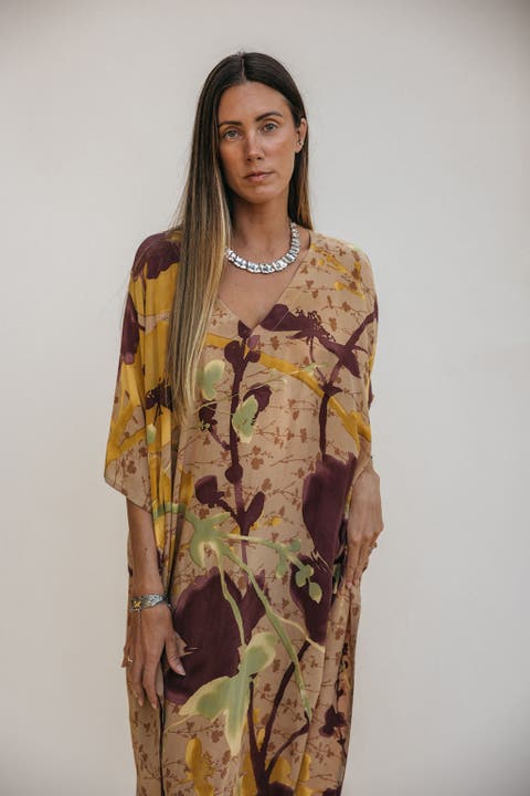 Long Caftan Magnolia