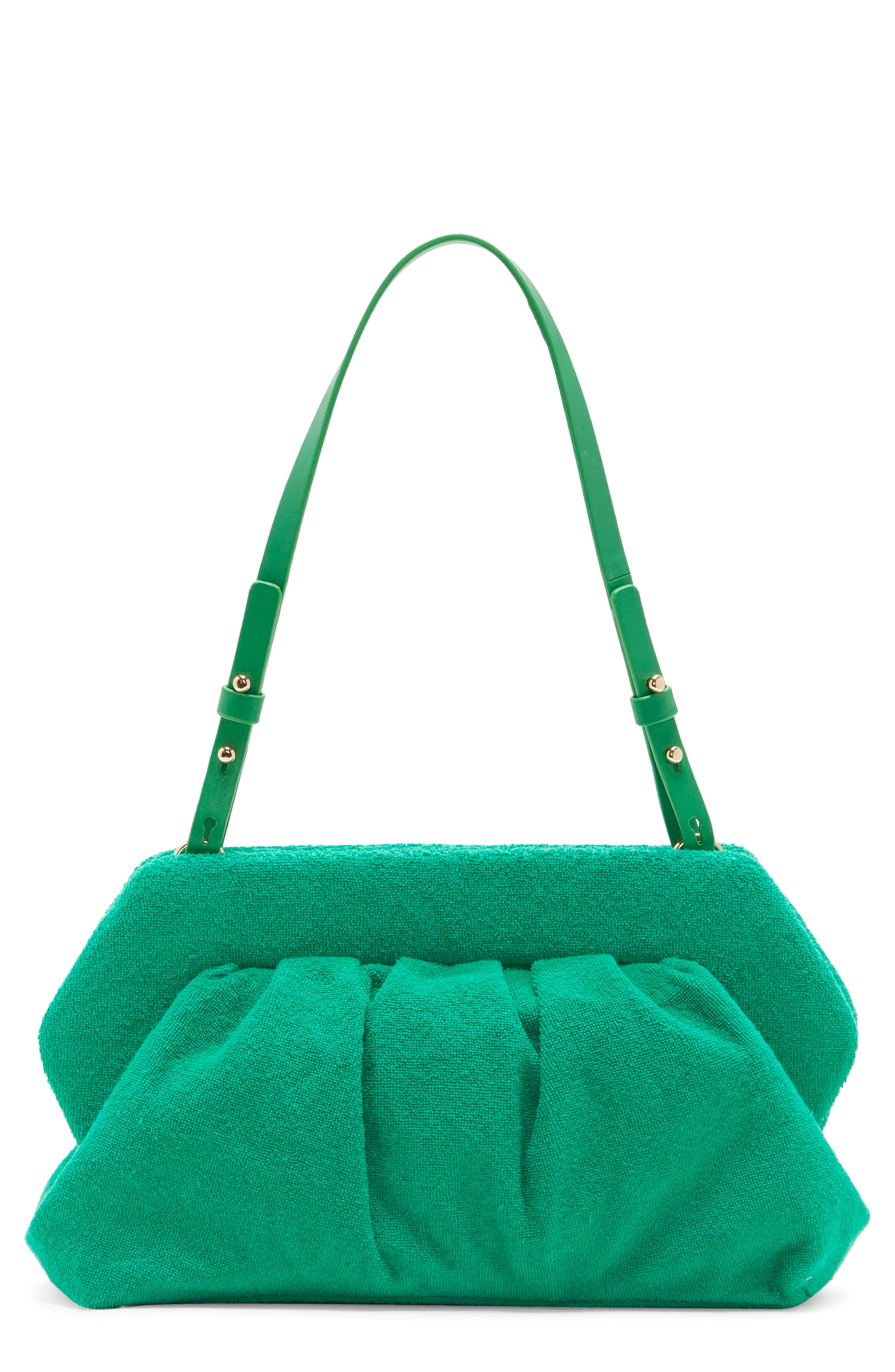 Vince Camuto Amari Terry Clutch, Main, color, 