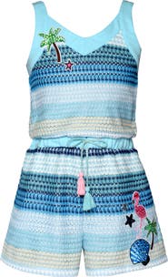 Hannah Banana Kids' Knit Romper