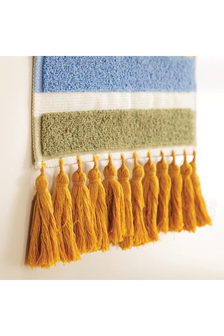 Spring Classroom Tapestry, Alternate, color, orange