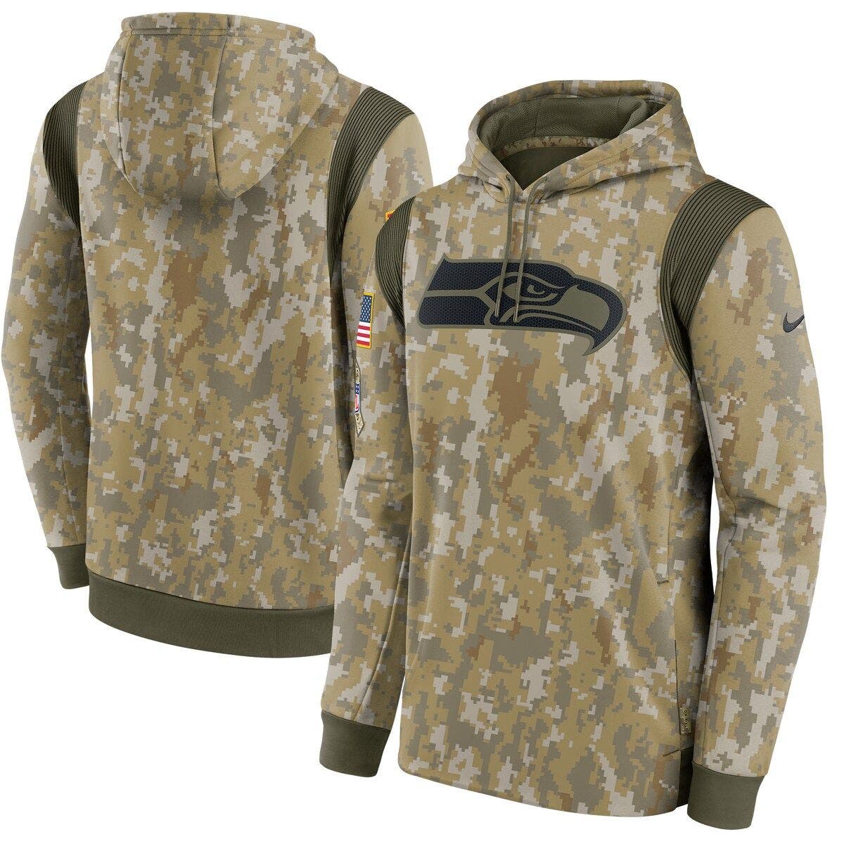 nike seahawks therma hoodie