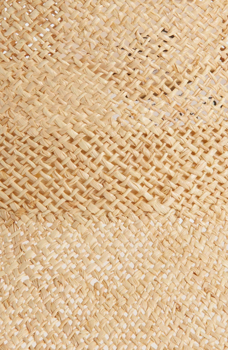 Lack of Color Reef Straw Bucket Hat, Alternate, color, Natural