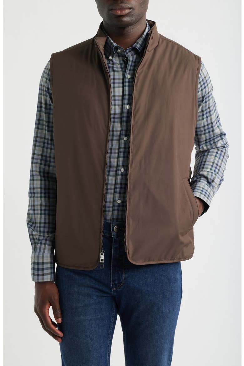 Hartford Recycled Polyester Vest, Main, color, FRENCH PRESS