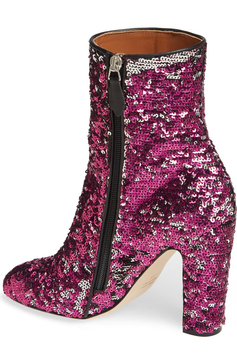 Paris Texas Reversible Sequin Bootie, Alternate, color,