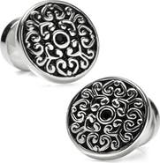 Cufflinks, Inc. Filigree Round Cuff Links