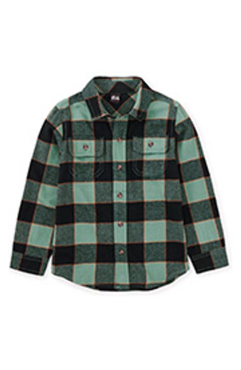 Flannel Button Up Shirt