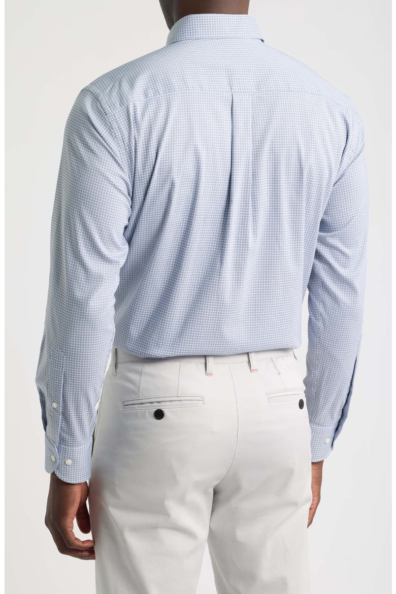 Greg Crown Long Sleeve Stretch Sport Shirt, Alternate, color, BRITISH GREY