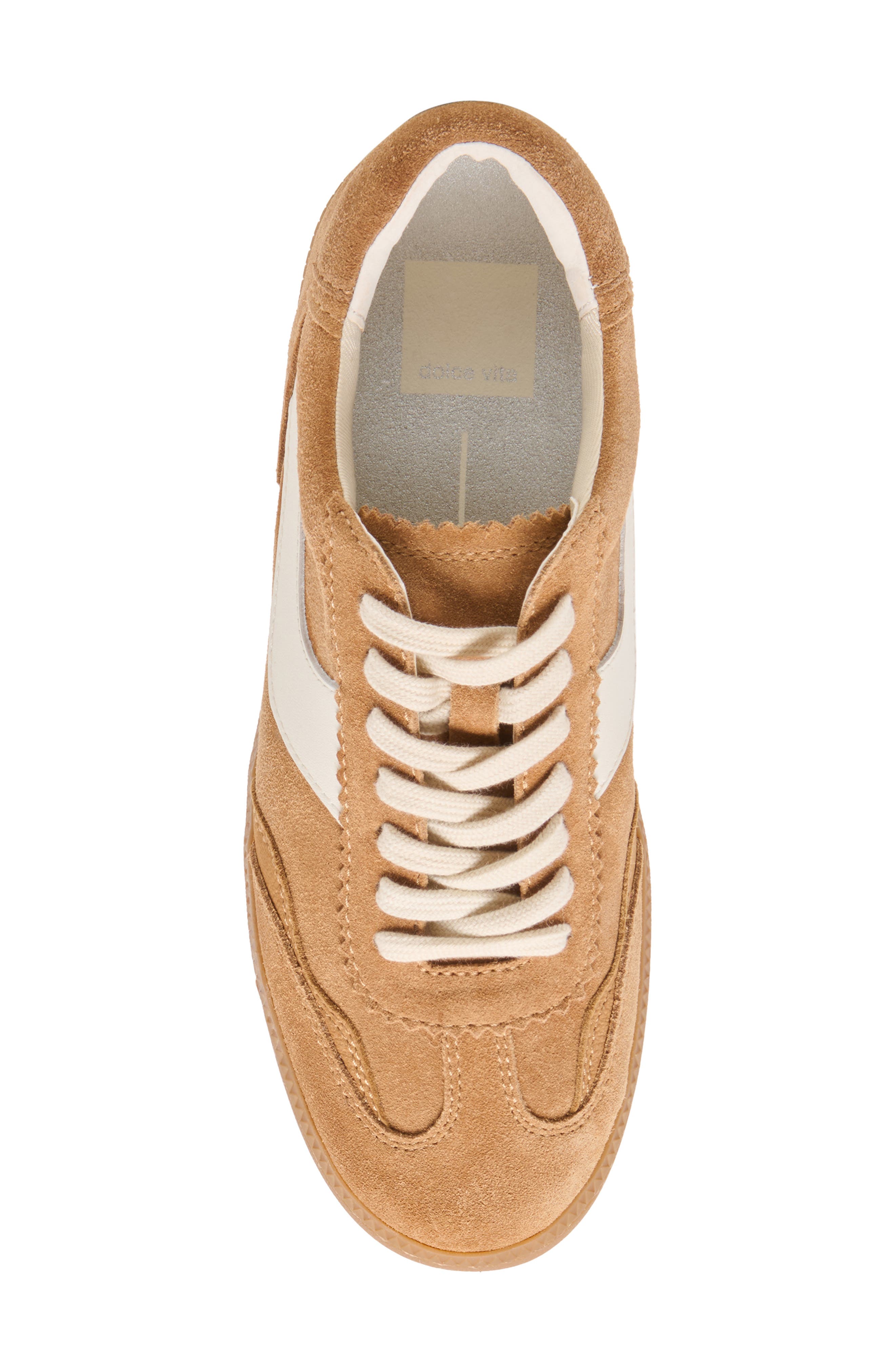 Notice Sneaker, Alternate, color, BROWN SUEDE