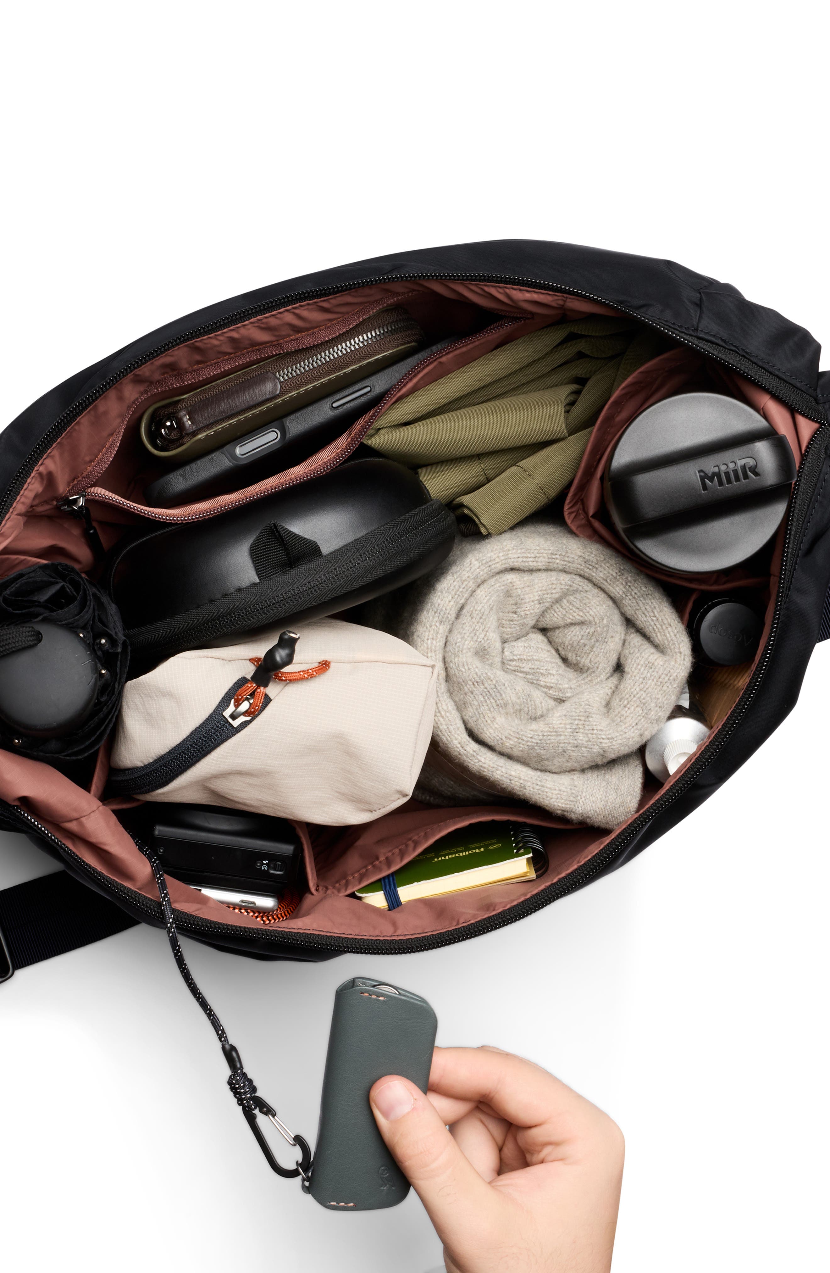 Laneway 12-Liter Crescent Bag, Alternate, color, INK