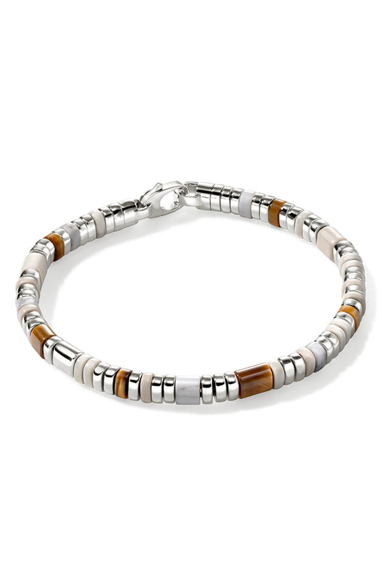 John Hardy Colorblock Sterling Silver Bracelet, Main, color, 